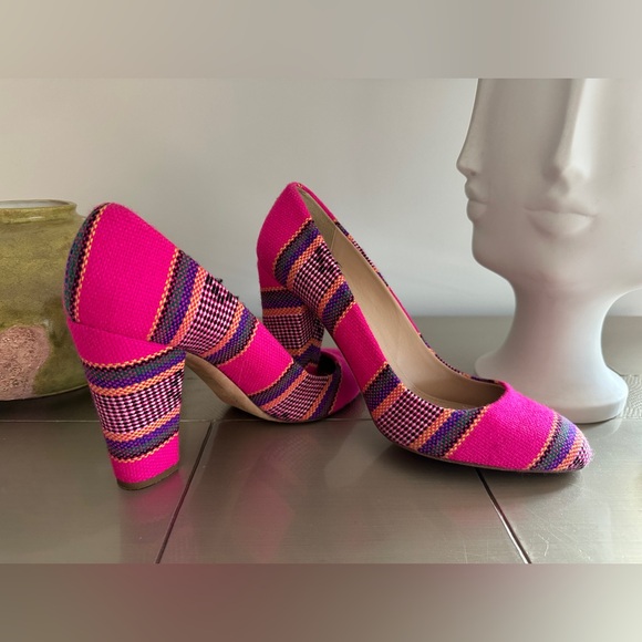 J. Crew Collection Blakely Summer Stripe Pumps - Picture 11 of 13